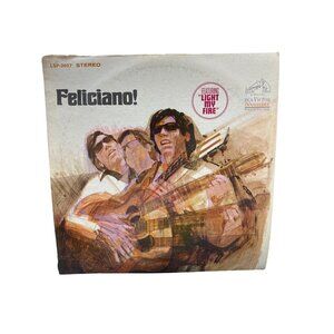 José Feliciano Feliciano! Vinyl Record Album RCA Victor LSP-3957 Stereo 1968 Dyn